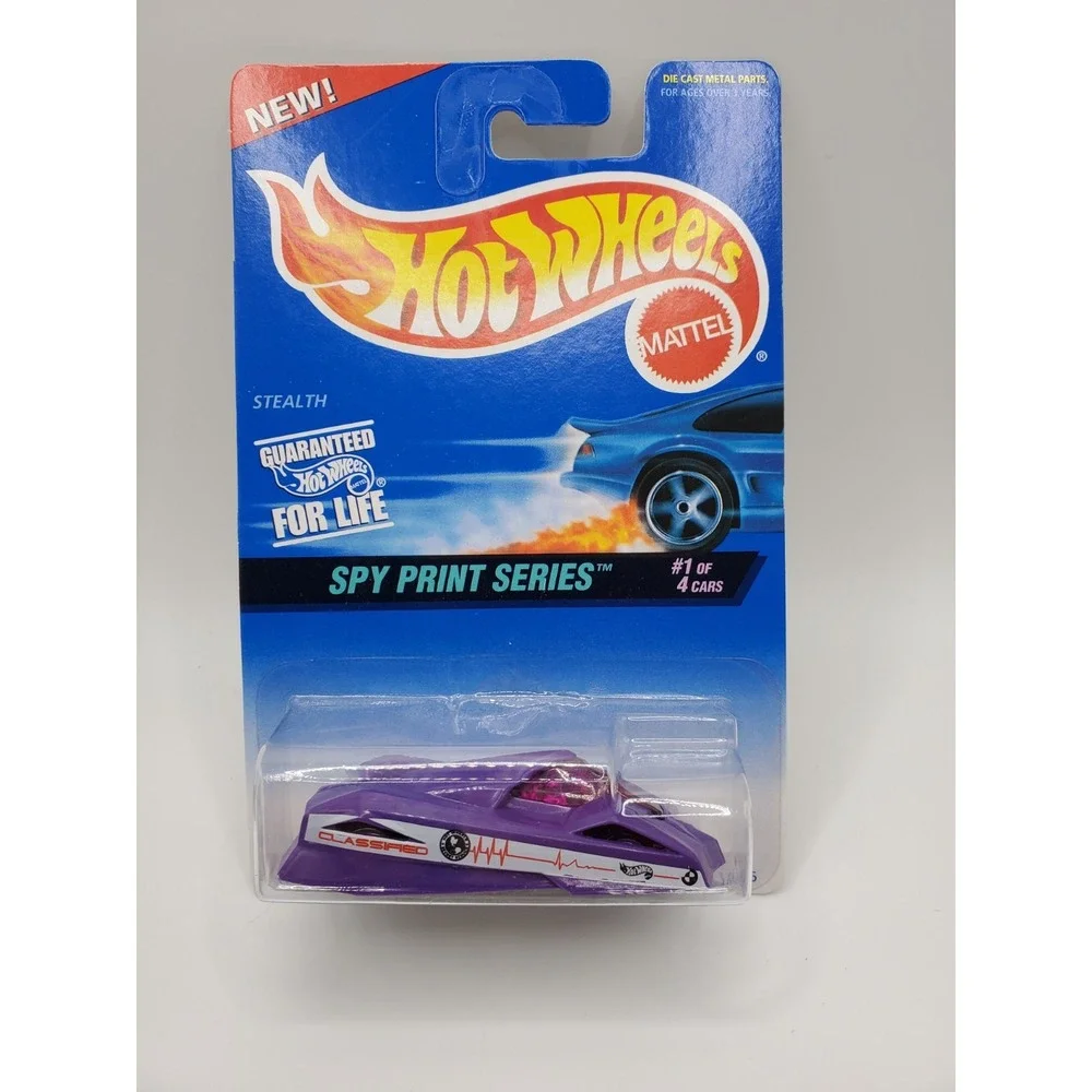 Hot Wheels Stealth Spy Print Series #1 of 4 Cars #553